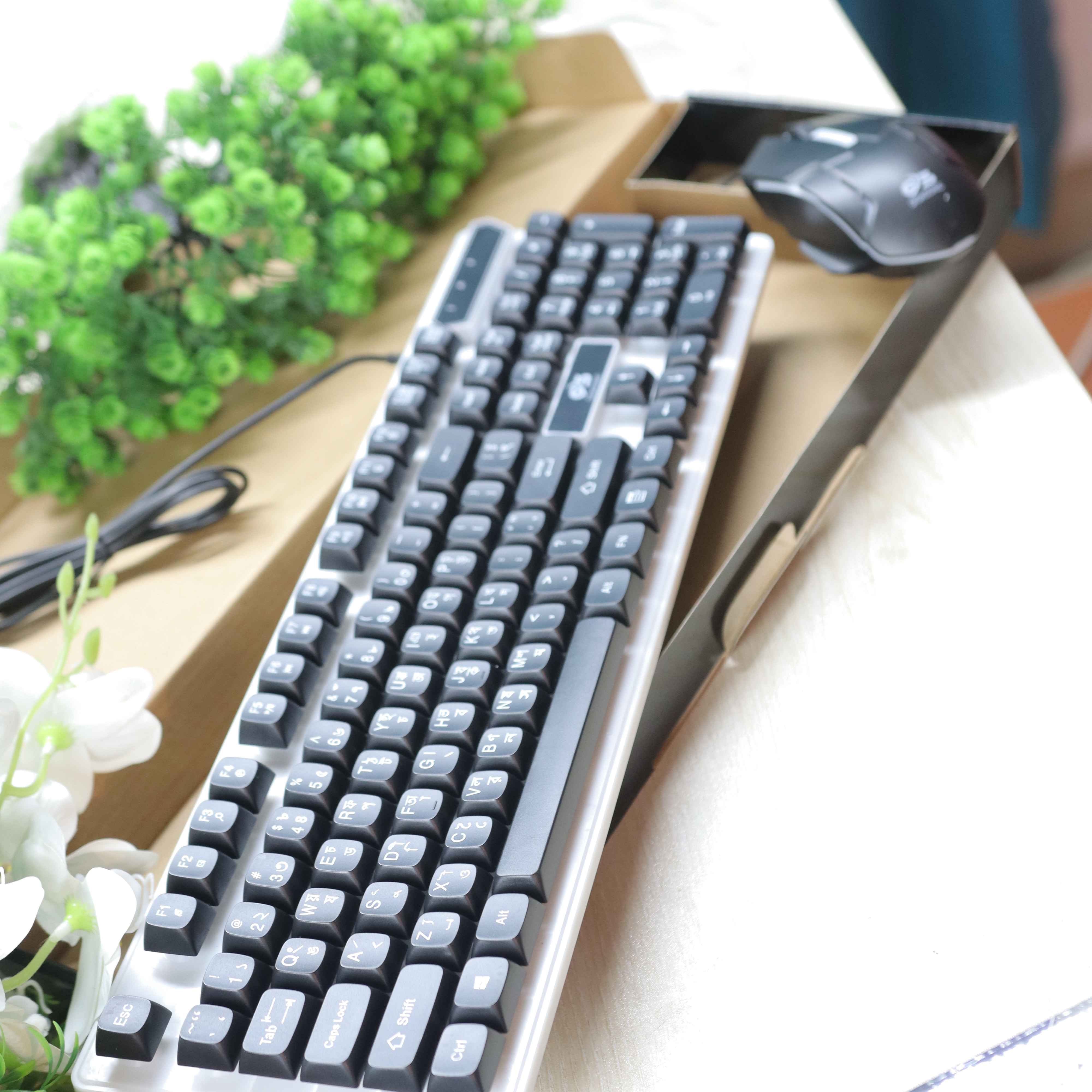 Gigasonic Luminous G5 gaming keyboard & Mouse Combo