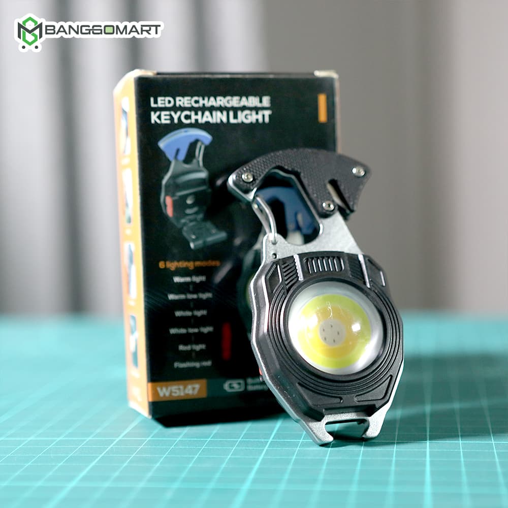 Led Rechargeable Key Chain Light